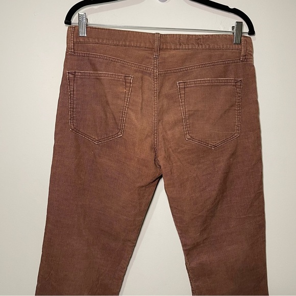 Gap Women’s Brown Sexy Boyfriend Corduroy straight mid rise leg in 27R - Picture 7 of 9